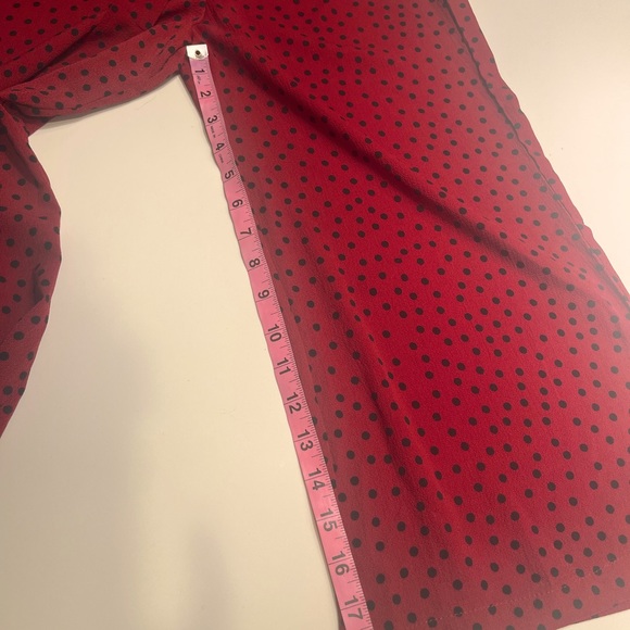 NWT Belted Berry Polka Dots Culottes Pants Size 6/M - Picture 7 of 10